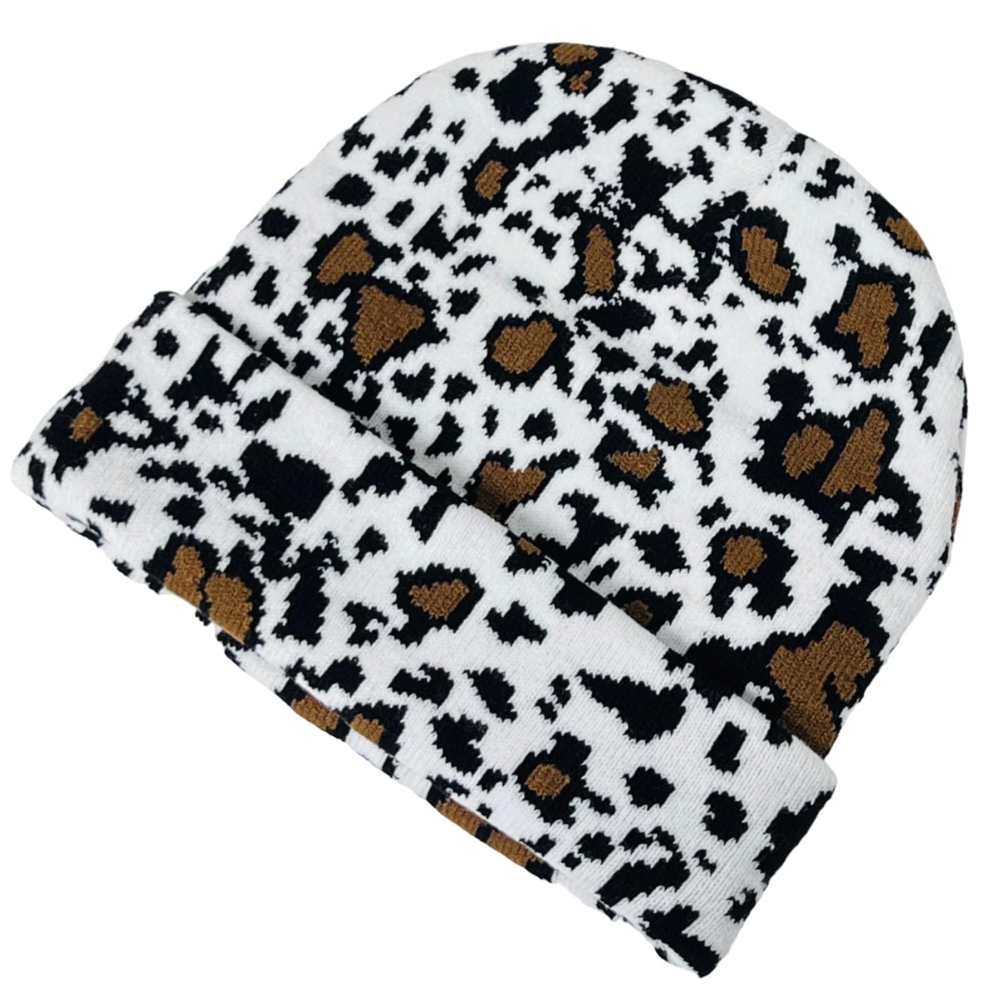 Super Soft Unisex Animal Print Winter Knit Beanie