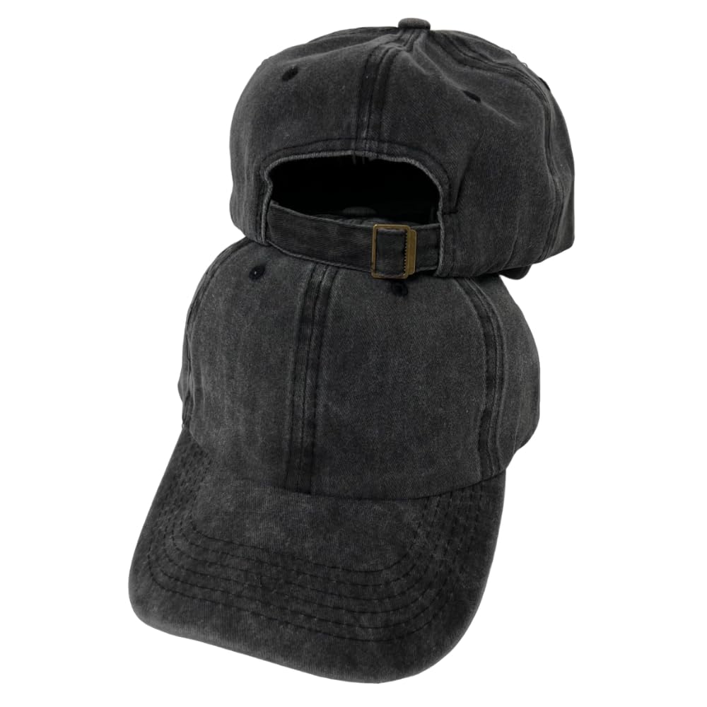 Roytrense Unisex 100% Cotton Washed Low Profile Dad Hat - Adjustable Baseball Cap for Outdoor Activities