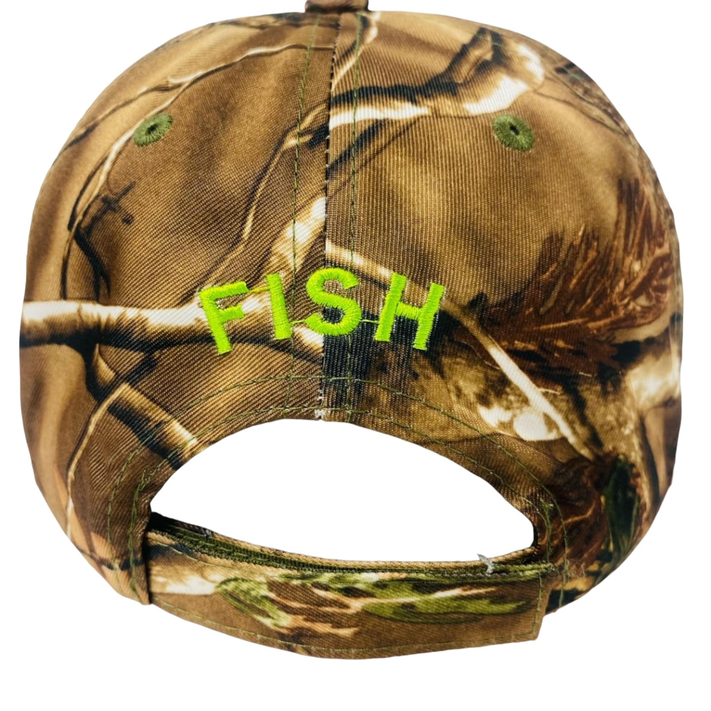 Roytrense Embroidered Perfect Catch Adjustable Fishing Baseball Cap