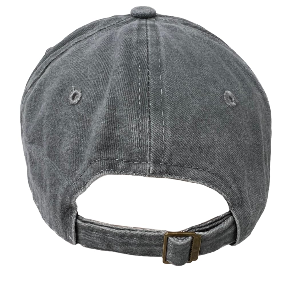 Roytrense Unisex 100% Cotton Washed Low Profile Dad Hat - Adjustable Baseball Cap for Outdoor Activities