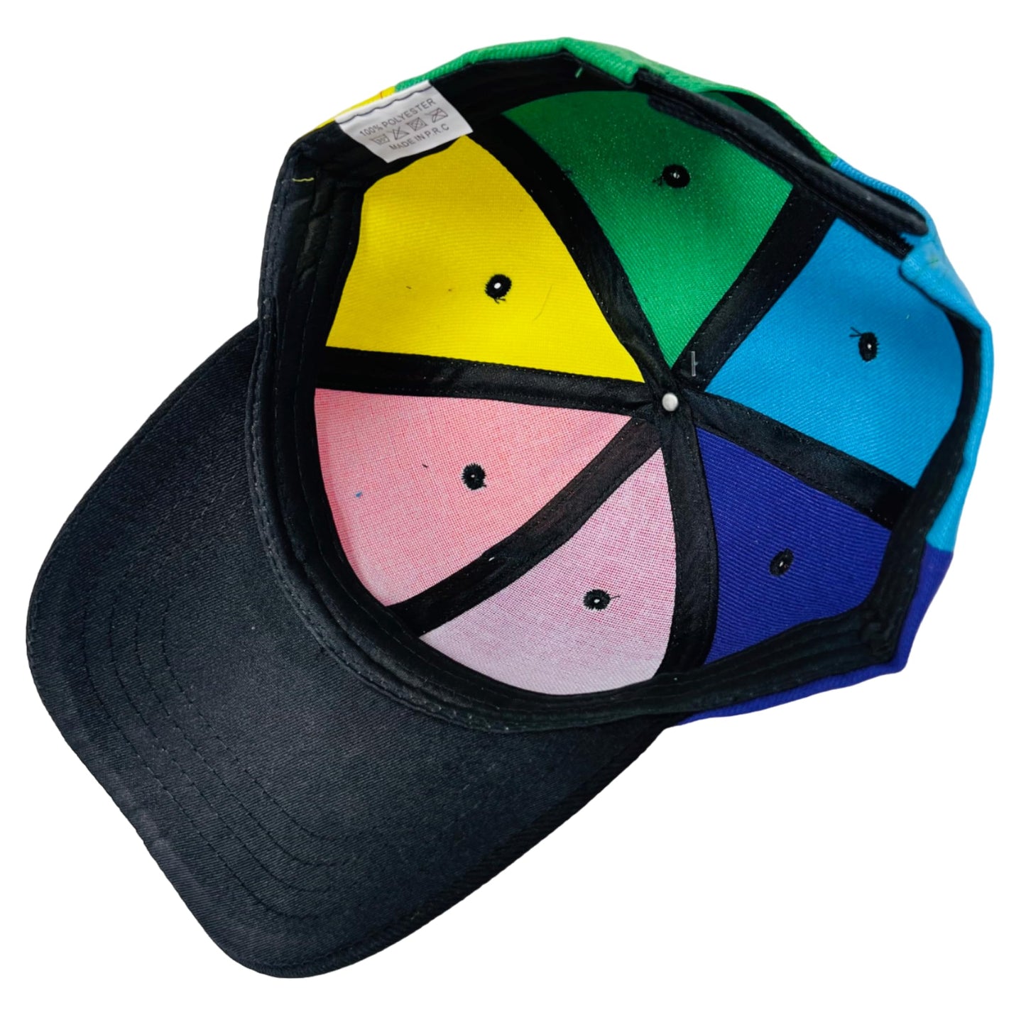 Unisex Rainbow Pride Adjustable Baseball Cap