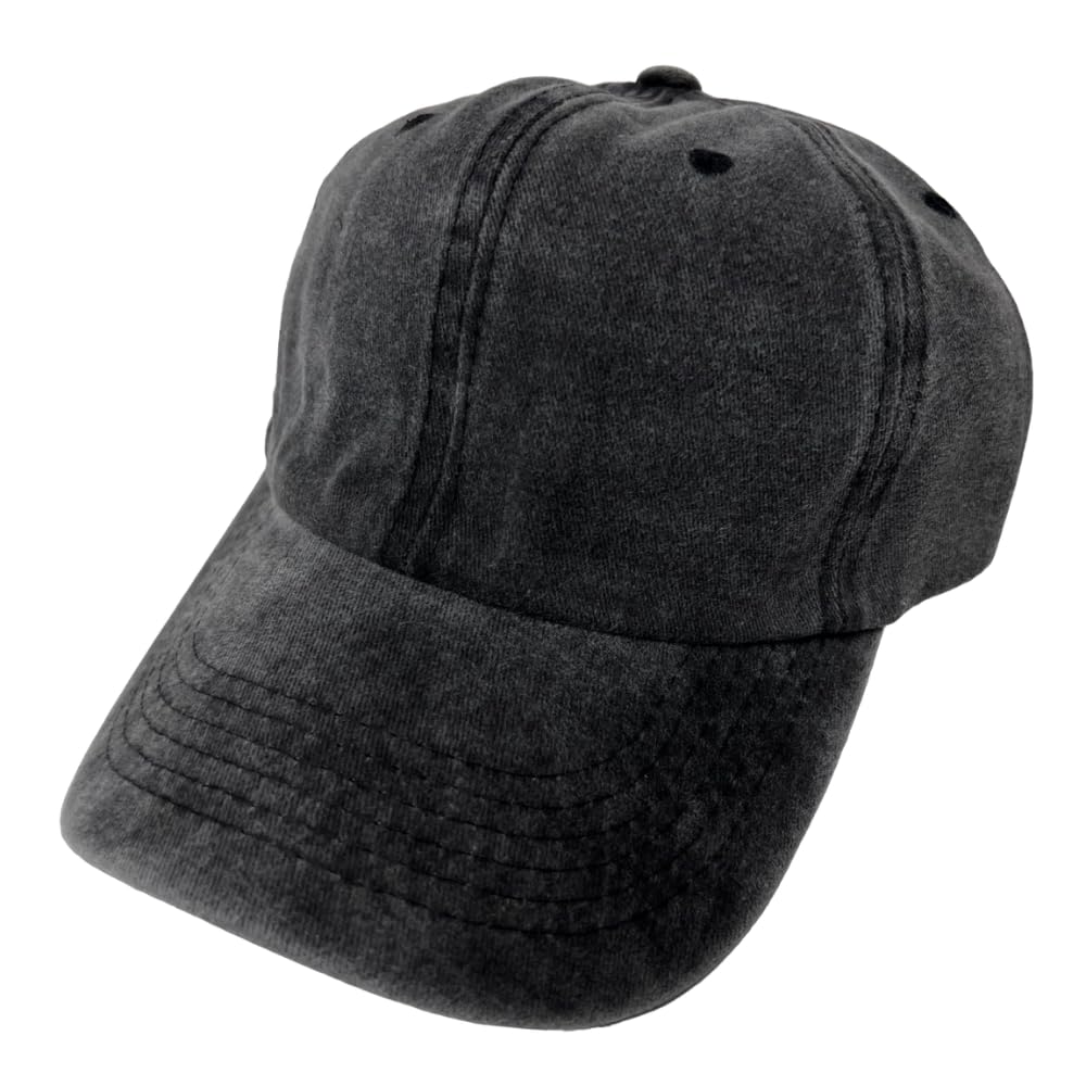 Roytrense Unisex 100% Cotton Washed Low Profile Dad Hat - Adjustable Baseball Cap for Outdoor Activities