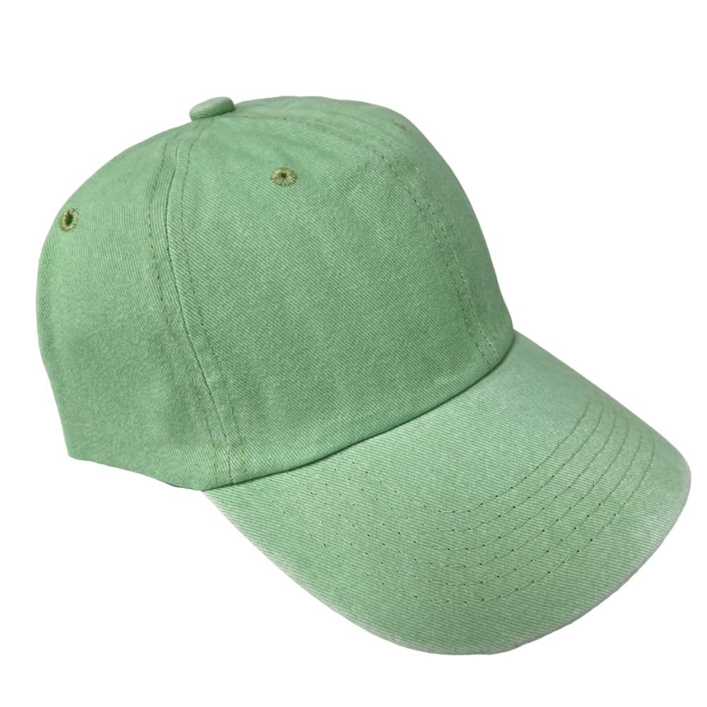 Roytrense Unisex 100% Cotton Washed Low Profile Dad Hat - Adjustable Baseball Cap for Outdoor Activities