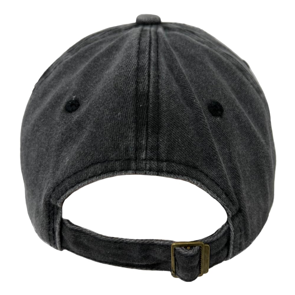 Roytrense Unisex 100% Cotton Washed Low Profile Dad Hat - Adjustable Baseball Cap for Outdoor Activities