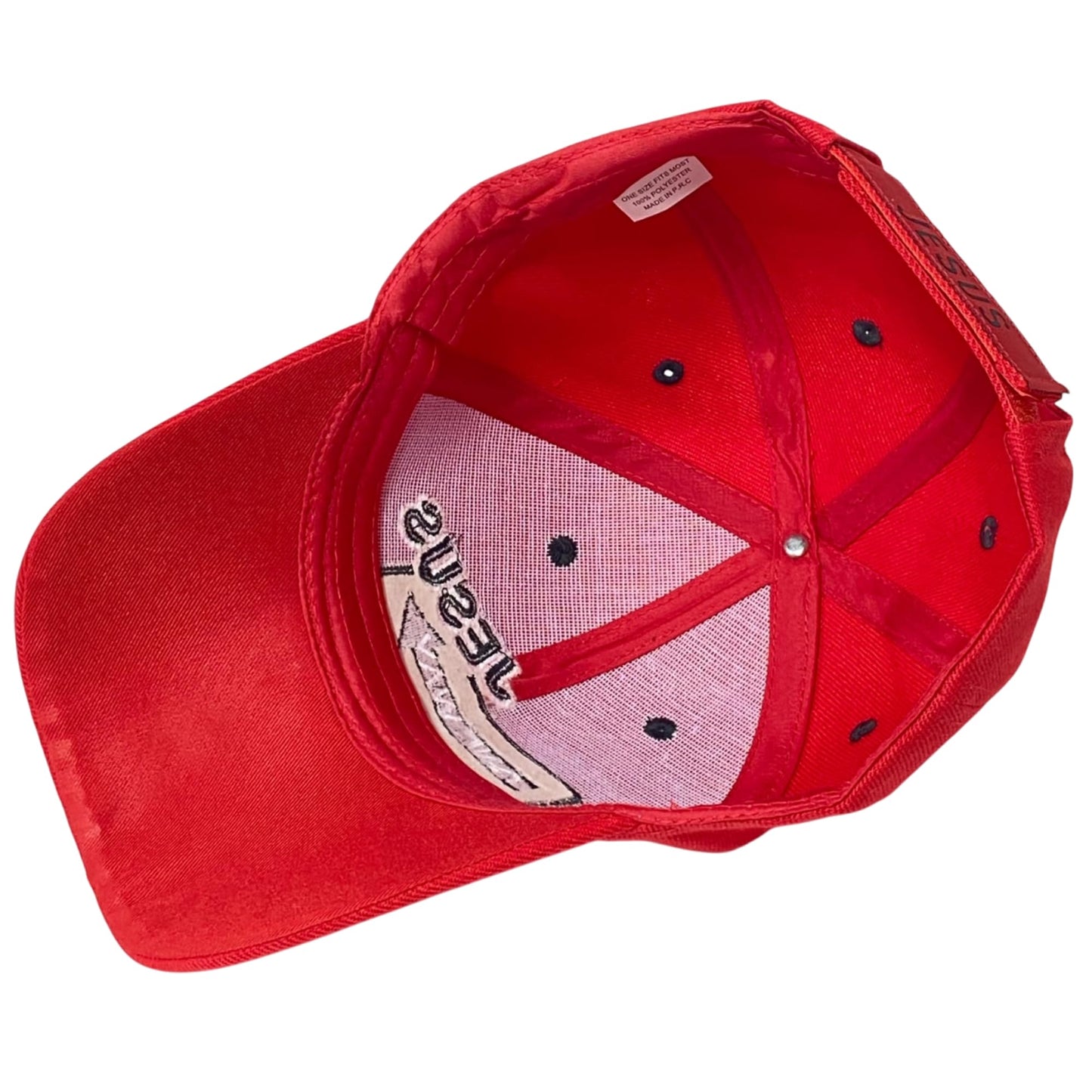 Faith Embroidered ‘Jesus One Way’ Baseball Cap – Unisex Christian Religious Dad Hat
