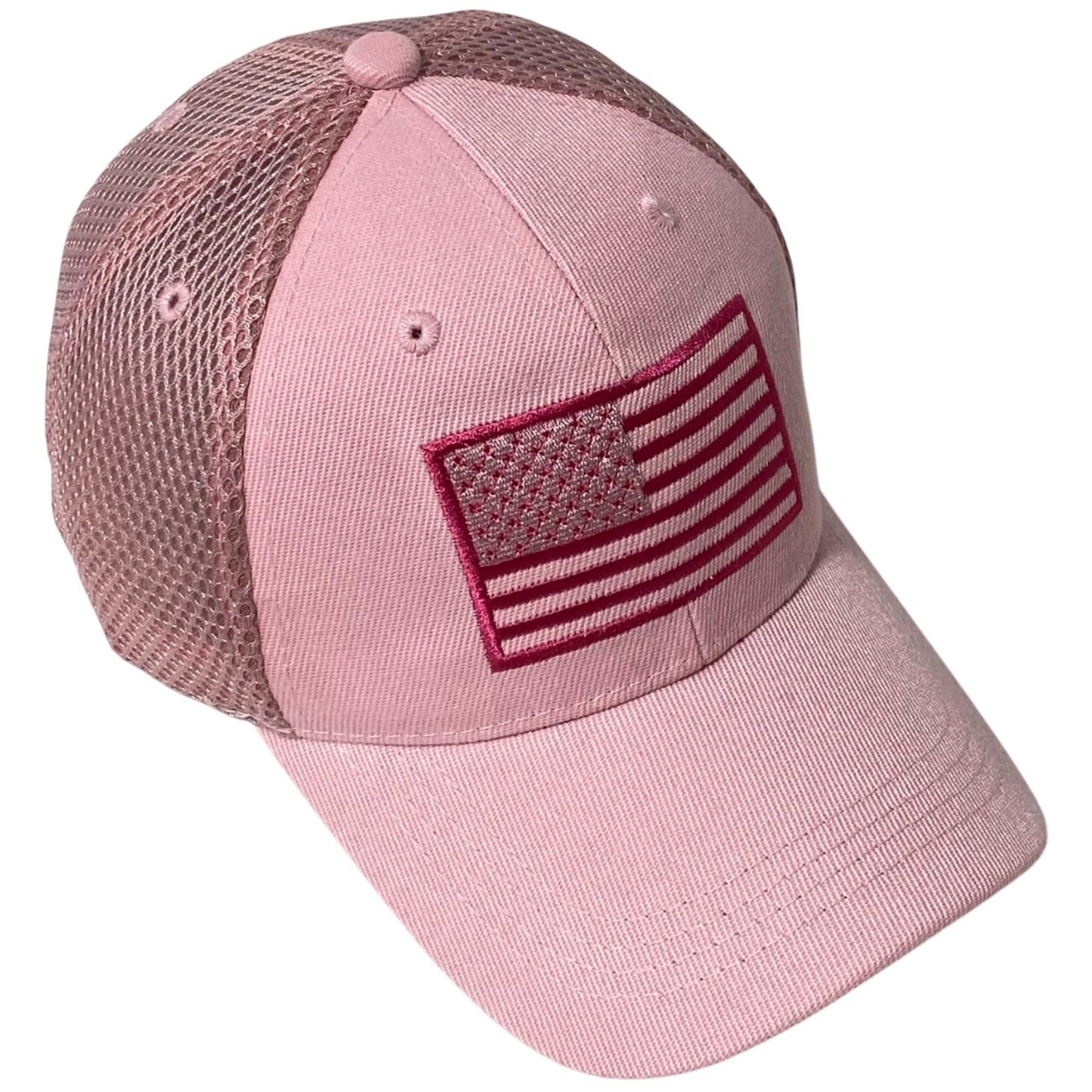 Roytrense Unisex Embroidered Flag Baseball Cap – Patriotic Mesh Dad Hat