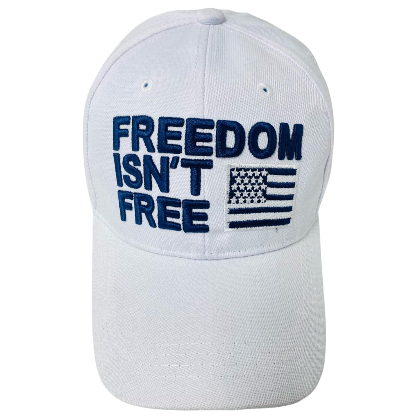 Roytrense Unisex Embroidered Patriotic Freedom Isn’t Free Baseball Cap