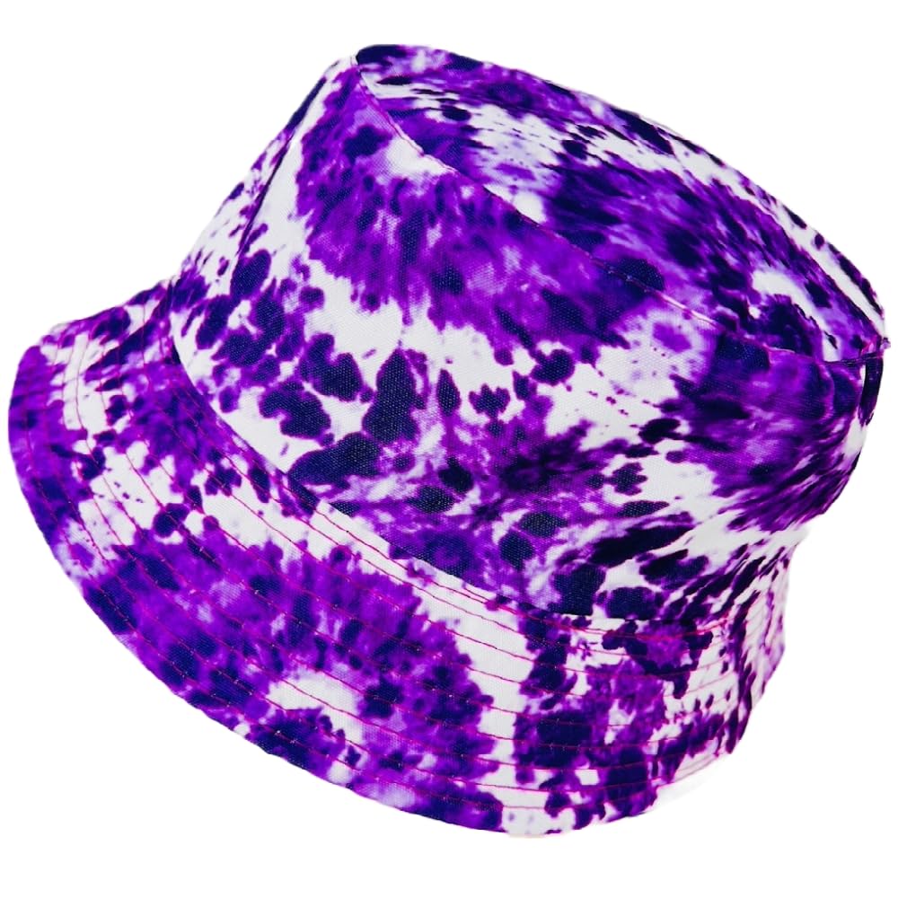 Unisex Bucket Hat Reversible Double-Side-Wear Packable for Travel, Outdoors, and Beach