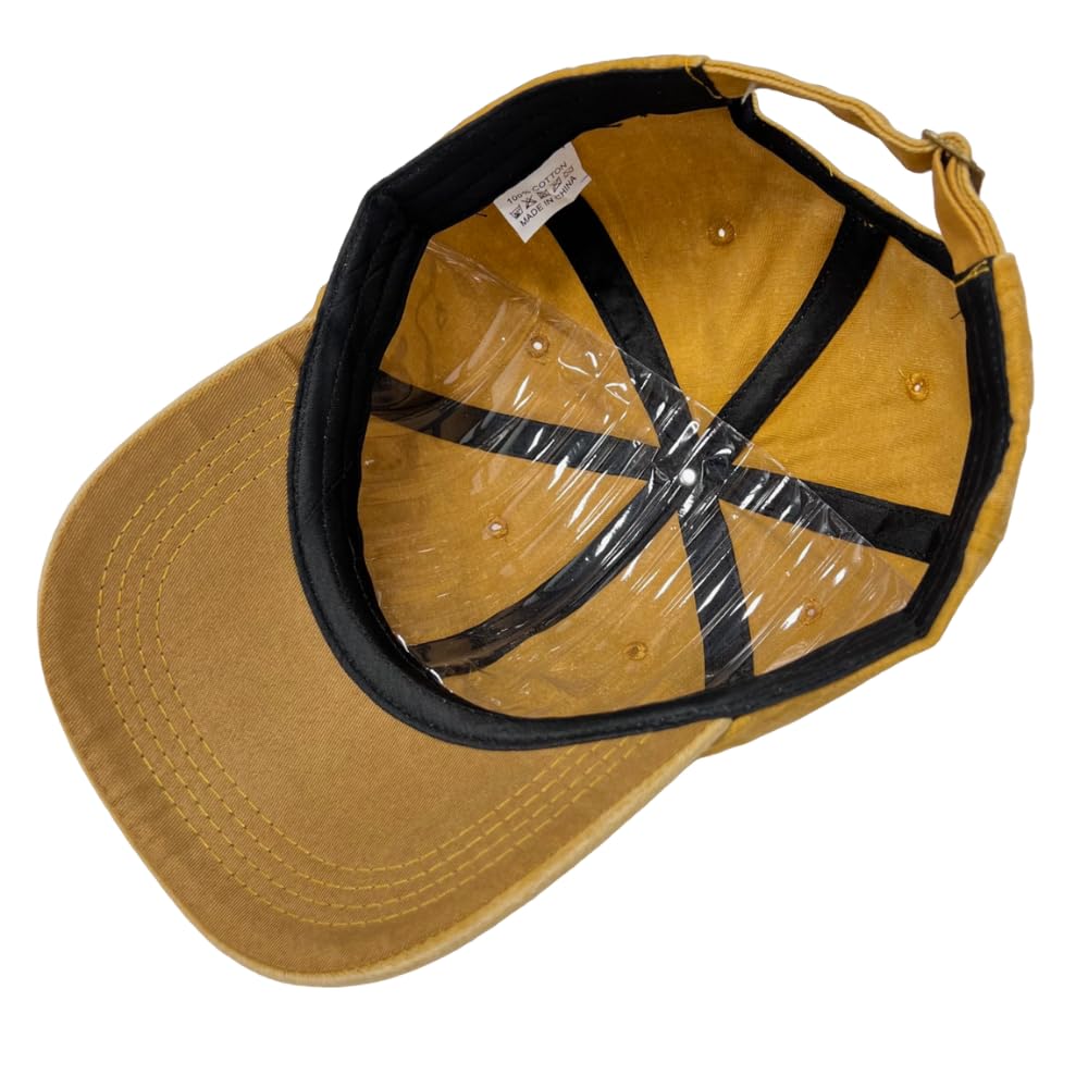 Roytrense Unisex 100% Cotton Washed Low Profile Dad Hat - Adjustable Baseball Cap for Outdoor Activities