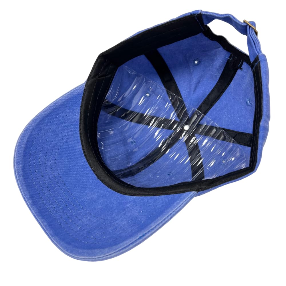 Roytrense Unisex 100% Cotton Washed Low Profile Dad Hat - Adjustable Baseball Cap for Outdoor Activities