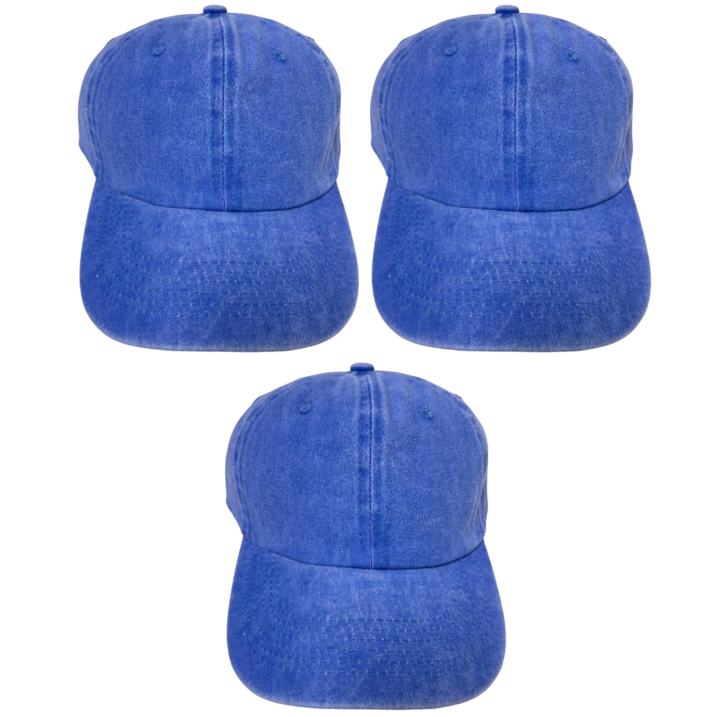 Roytrense Unisex 100% Cotton Washed Low Profile Dad Hat - Adjustable Baseball Cap for Outdoor Activities