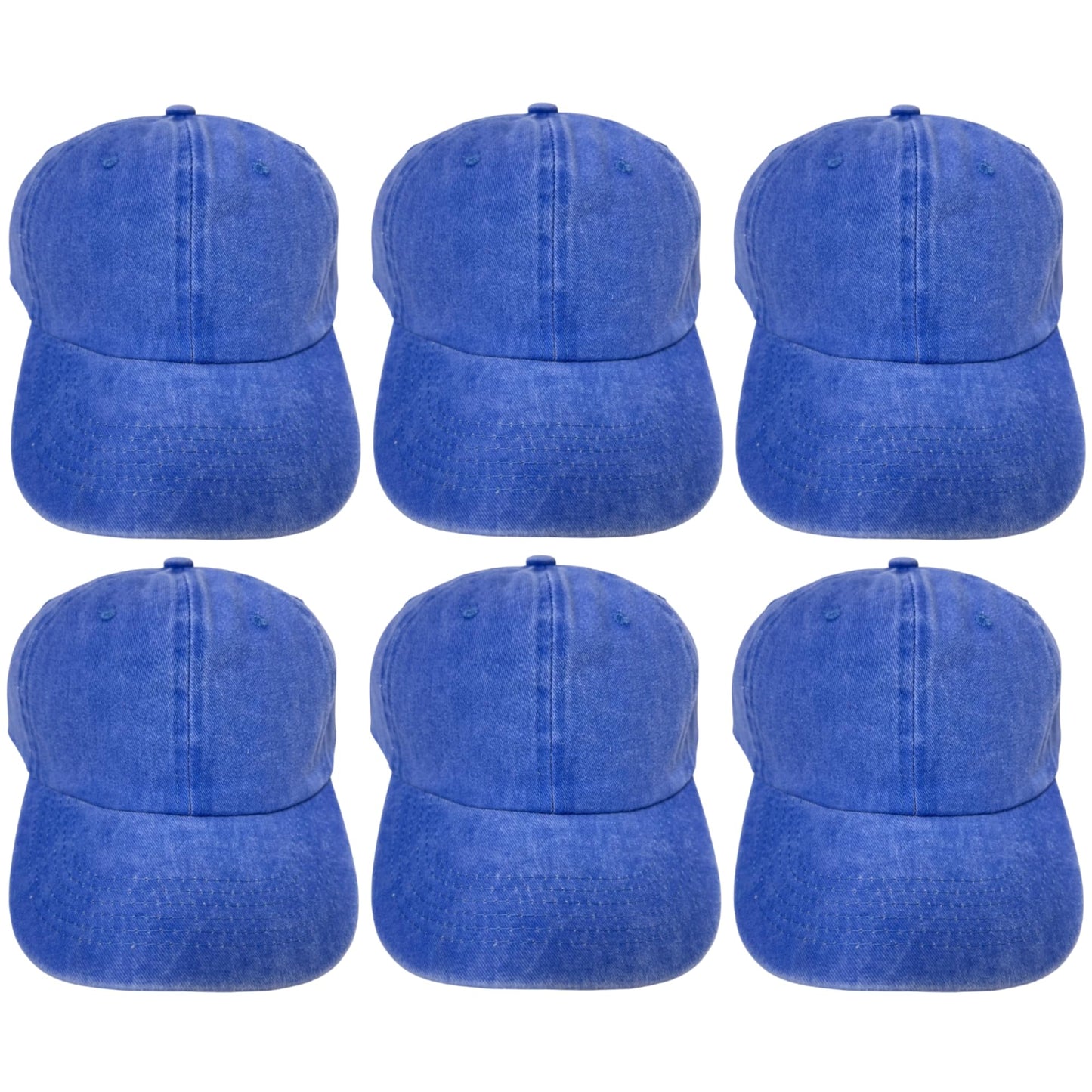Roytrense Unisex 100% Cotton Washed Low Profile Dad Hat - Adjustable Baseball Cap for Outdoor Activities