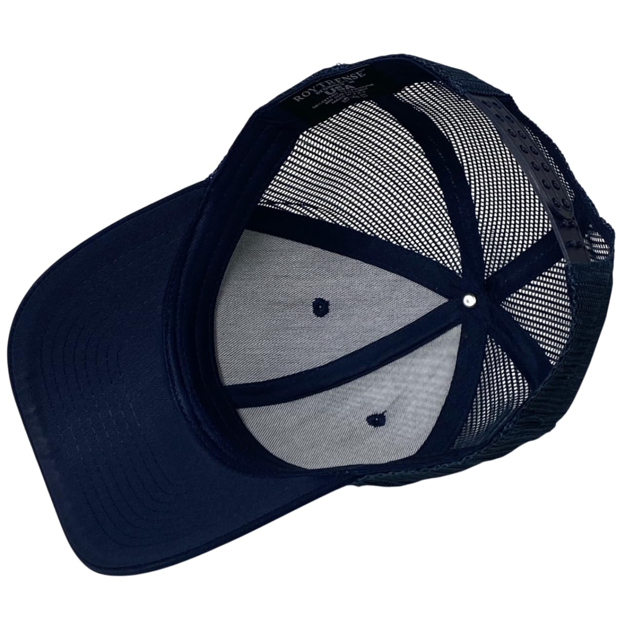 Classic Solid Color Mesh Trucker Hat - Adjustable Snapback Cap for Men & Women - Casual & Sporty Style