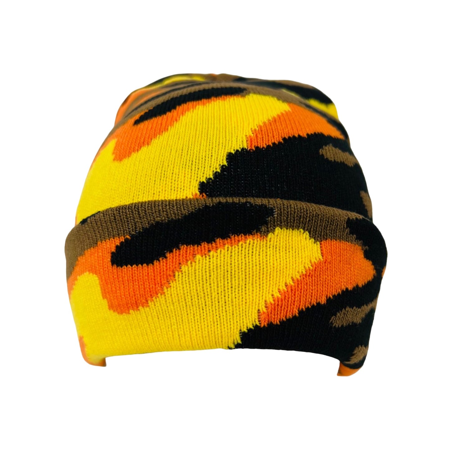 Roytrense Super Soft Child Unisex Camo Print Winter Knit Beanie