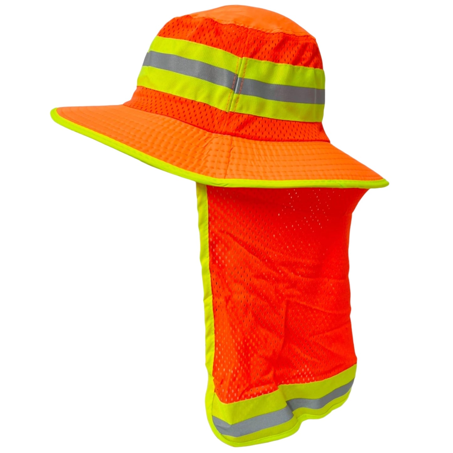 Packable and Adjustable Reflective Neon Boonie Sun Hat