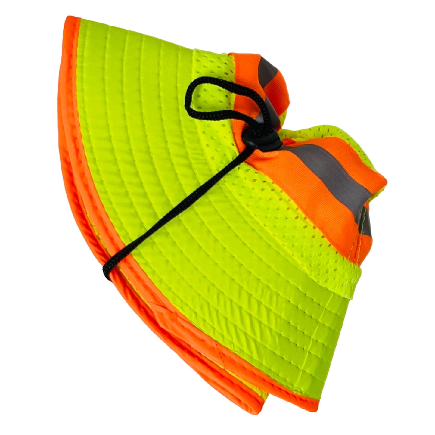 Packable and Adjustable Reflective Neon Boonie Sun Hat