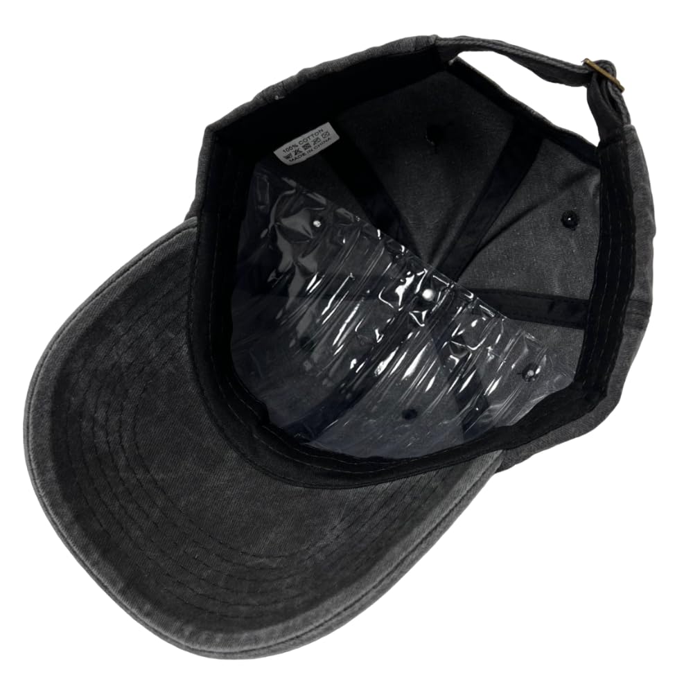 Roytrense Unisex 100% Cotton Washed Low Profile Dad Hat - Adjustable Baseball Cap for Outdoor Activities
