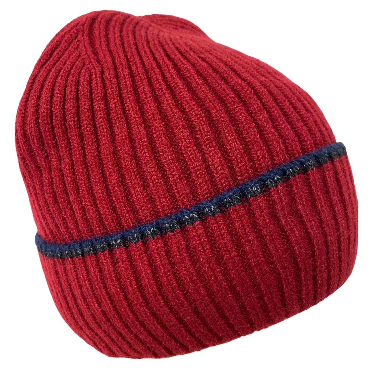 Unisex Super Soft Plush-Lined Solid Color Knitted Sport Cuffed Winter Hat