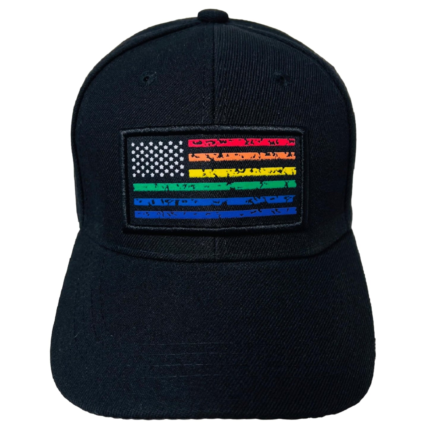 Unisex Rainbow Pride Adjustable Baseball Cap Rainbow Flag