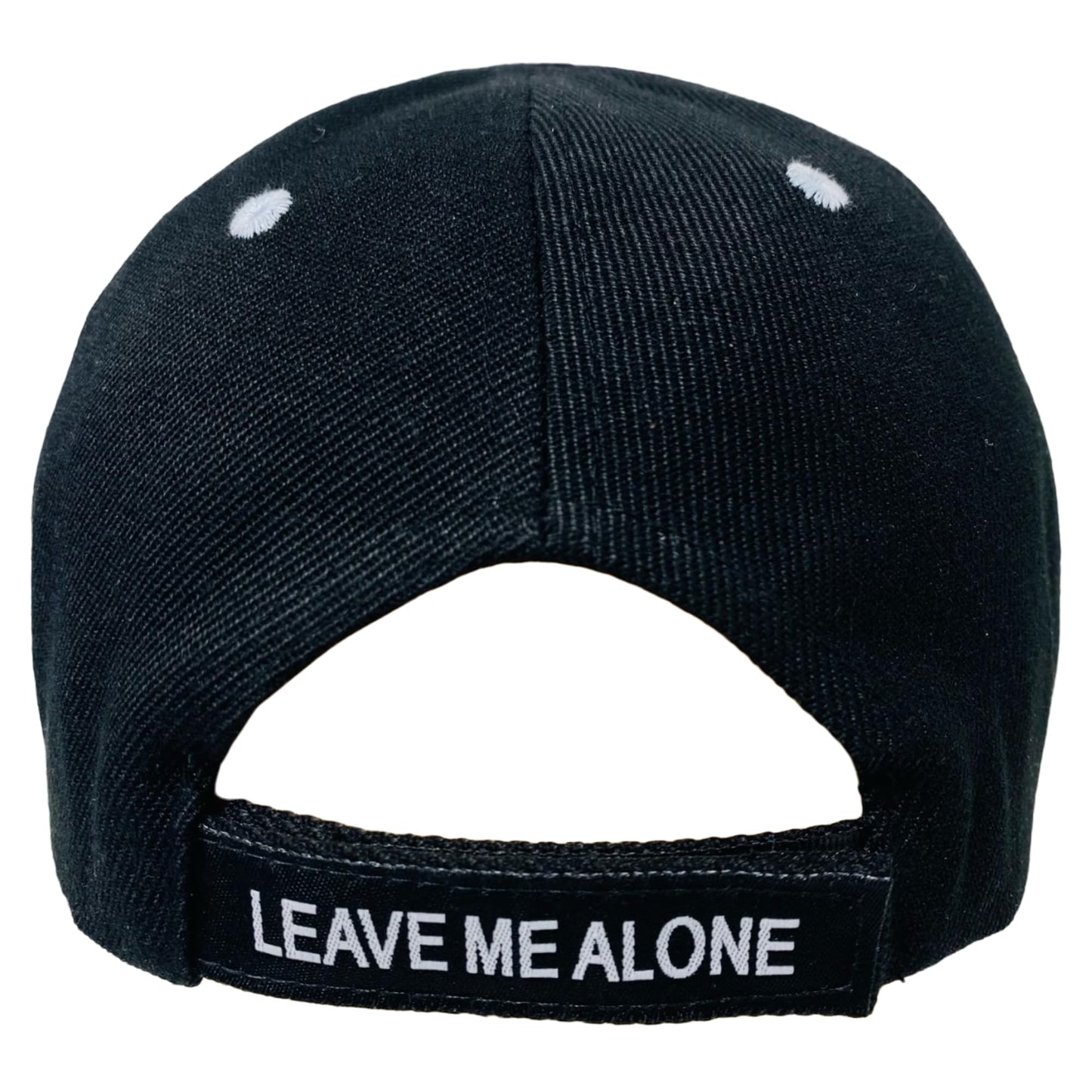 Unisex Embroidered Novelty Leave Me Alone Baseball Cap