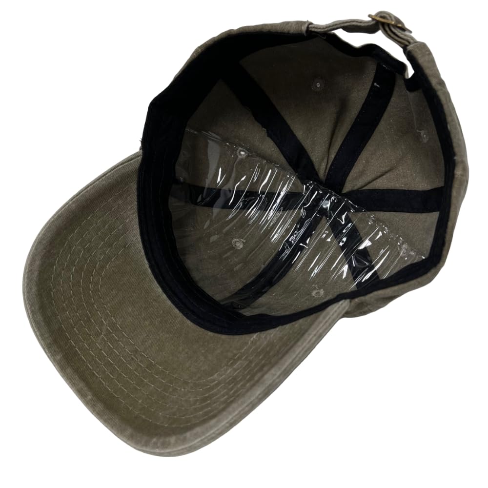 Roytrense Unisex 100% Cotton Washed Low Profile Dad Hat - Adjustable Baseball Cap for Outdoor Activities