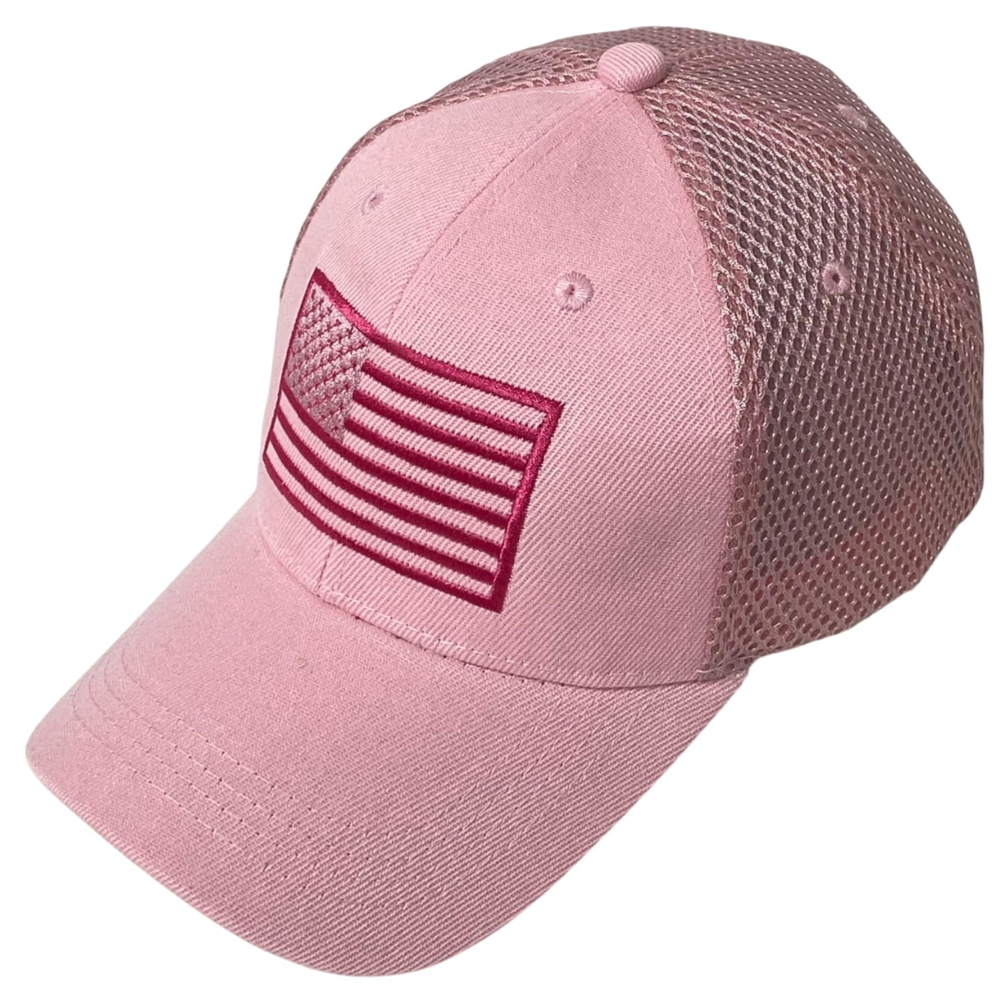 Roytrense Unisex Embroidered Flag Baseball Cap – Patriotic Mesh Dad Hat