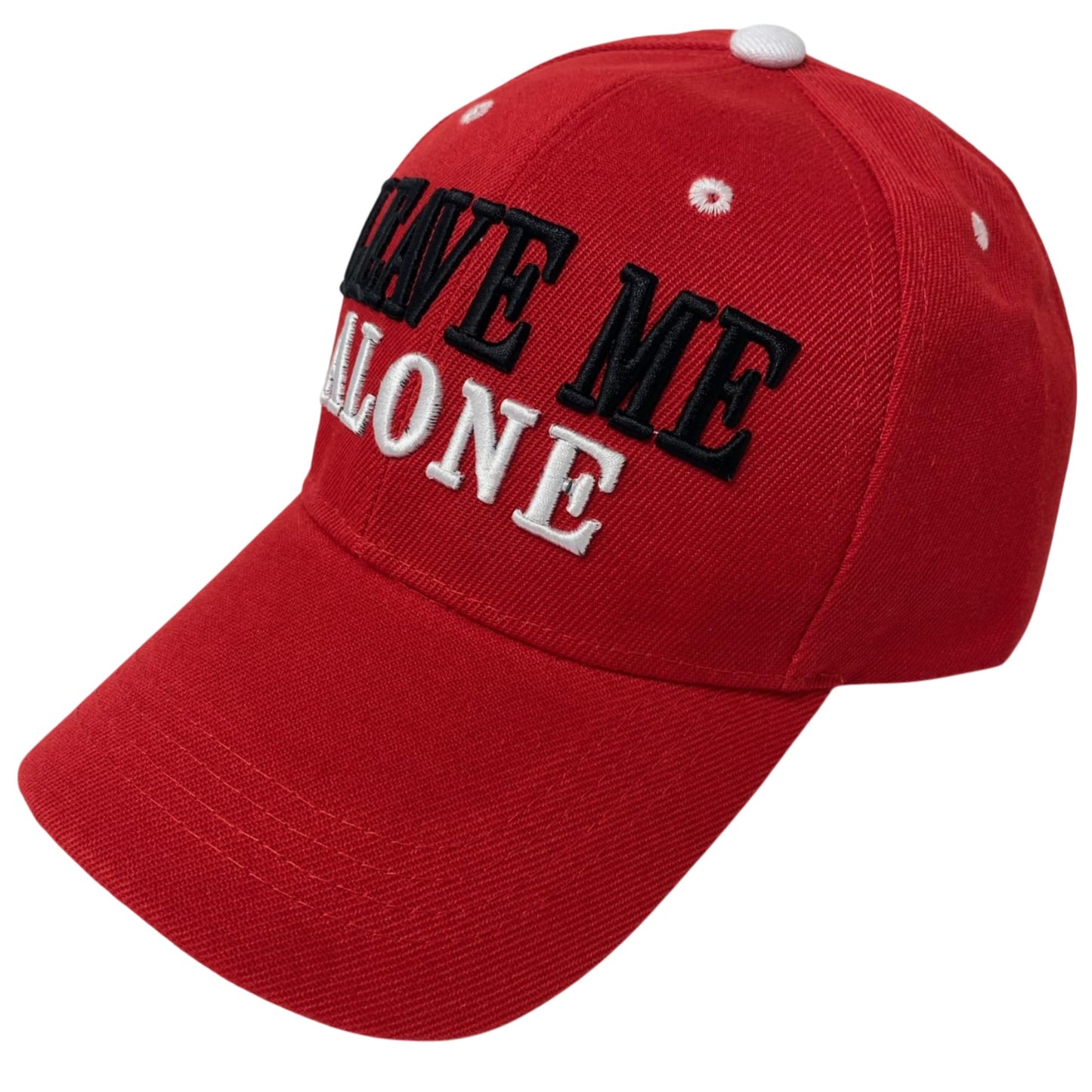 Unisex Embroidered Novelty Leave Me Alone Baseball Cap