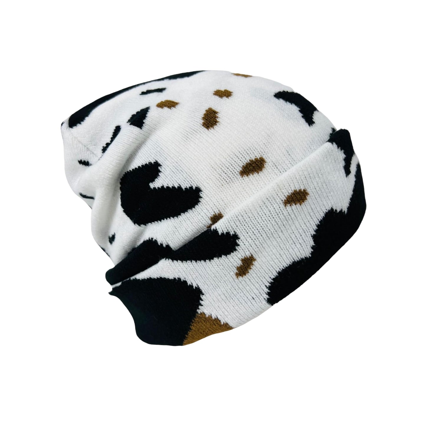 Child Unisex Animal Print Winter Knit Beanie