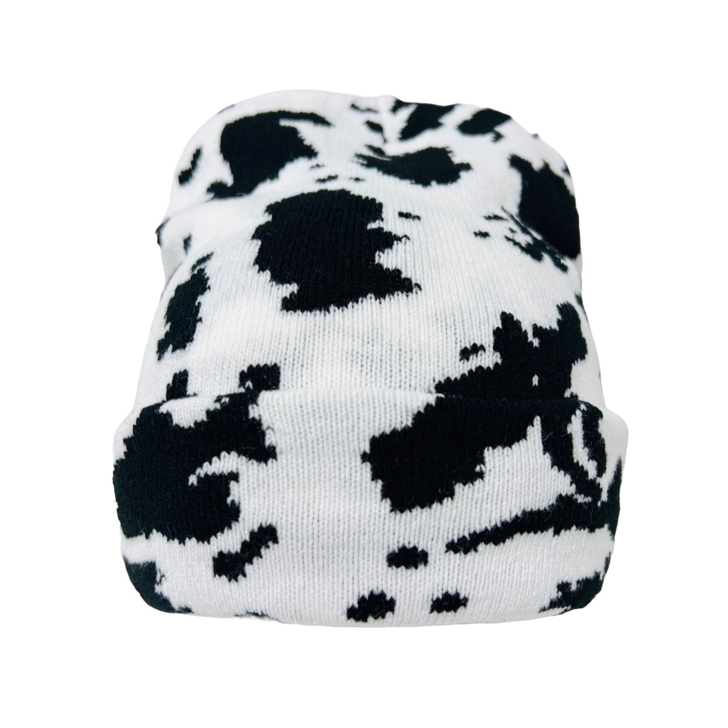 Child Unisex Animal Print Winter Knit Beanie