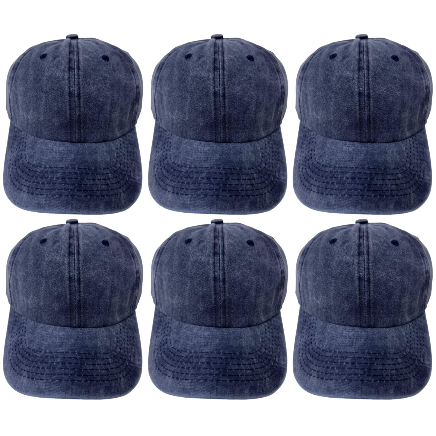 Roytrense Unisex 100% Cotton Washed Low Profile Dad Hat - Adjustable Baseball Cap for Outdoor Activities