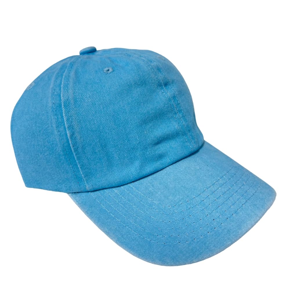 Roytrense Unisex 100% Cotton Washed Low Profile Dad Hat - Adjustable Baseball Cap for Outdoor Activities