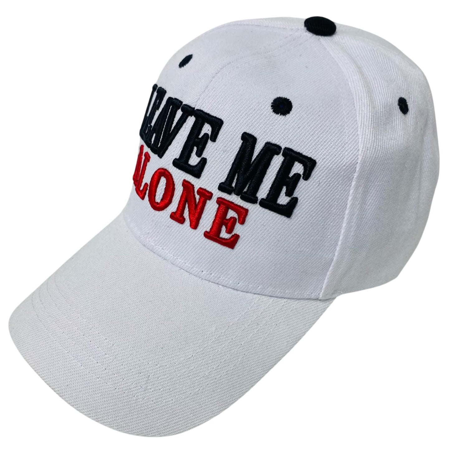 Unisex Embroidered Novelty Leave Me Alone Baseball Cap