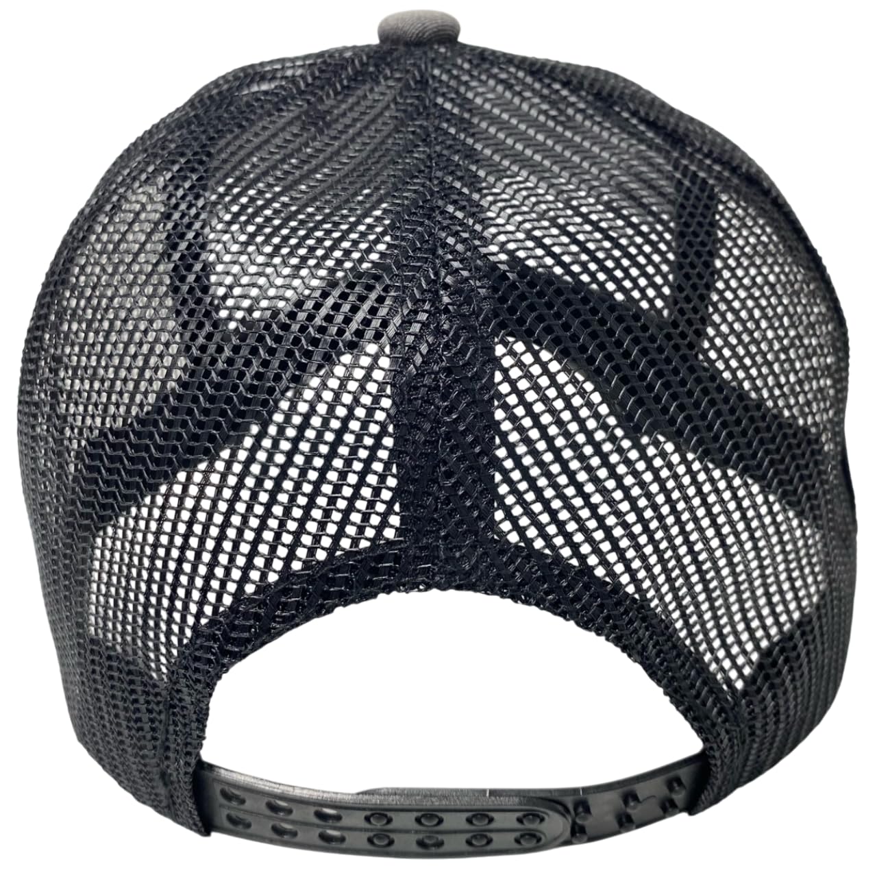 Classic Solid Color Mesh Trucker Hat - Adjustable Snapback Cap for Men & Women - Casual & Sporty Style