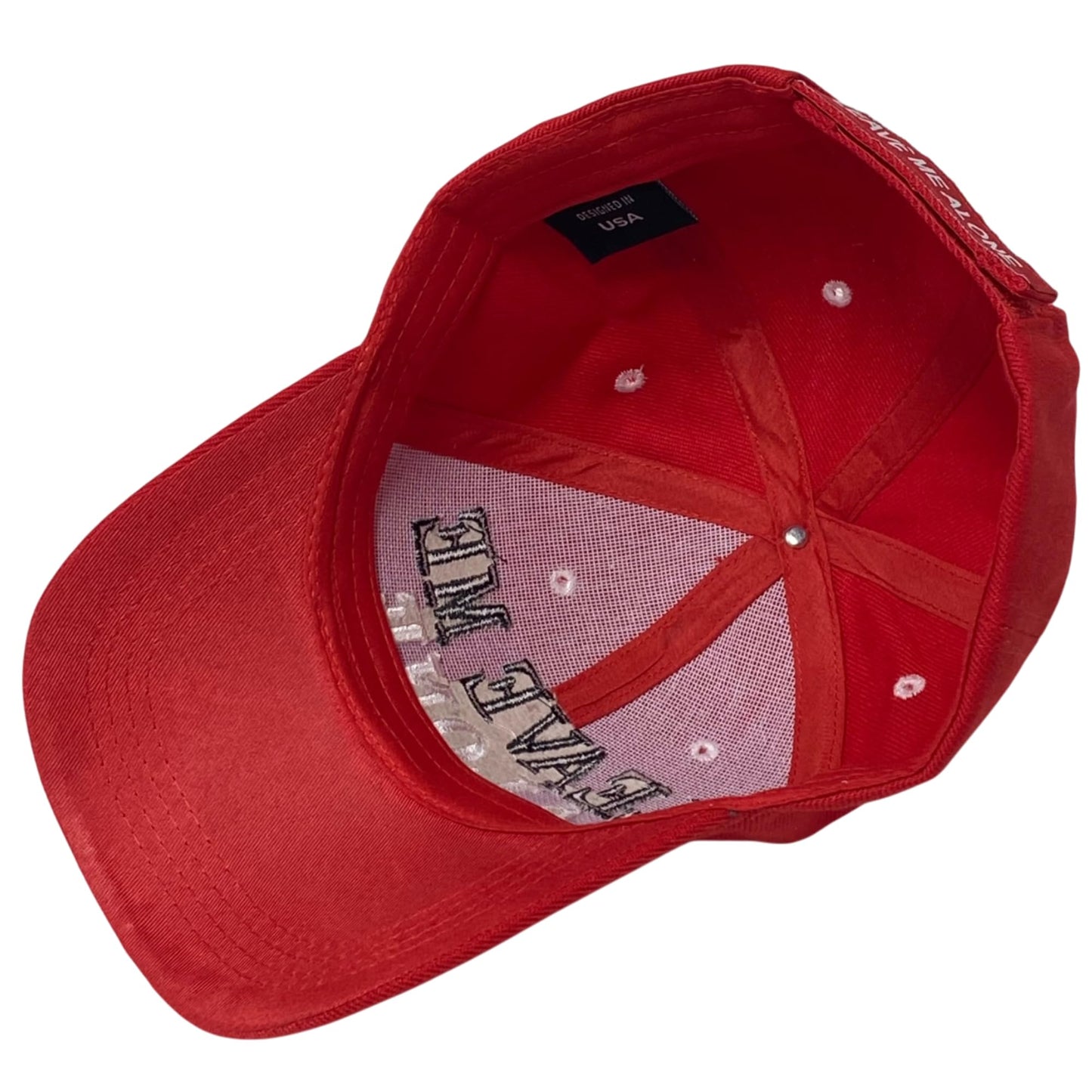 Unisex Embroidered Novelty Leave Me Alone Baseball Cap
