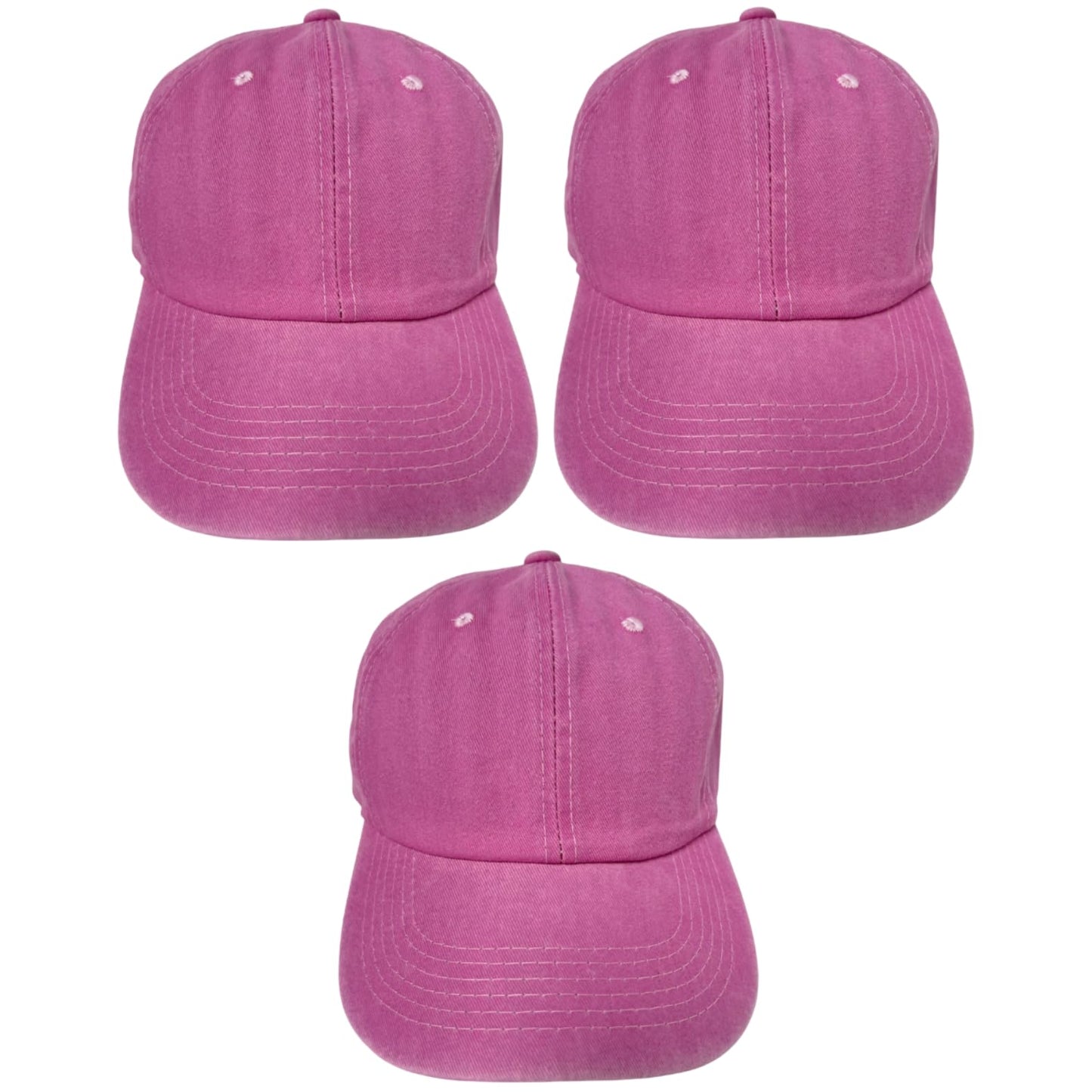 Roytrense Unisex 100% Cotton Washed Low Profile Dad Hat - Adjustable Baseball Cap for Outdoor Activities