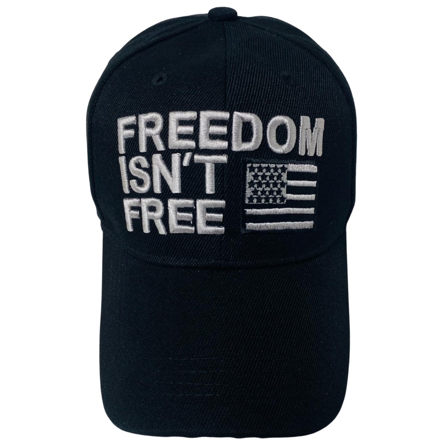 Roytrense Unisex Embroidered Patriotic Freedom Isn’t Free Baseball Cap
