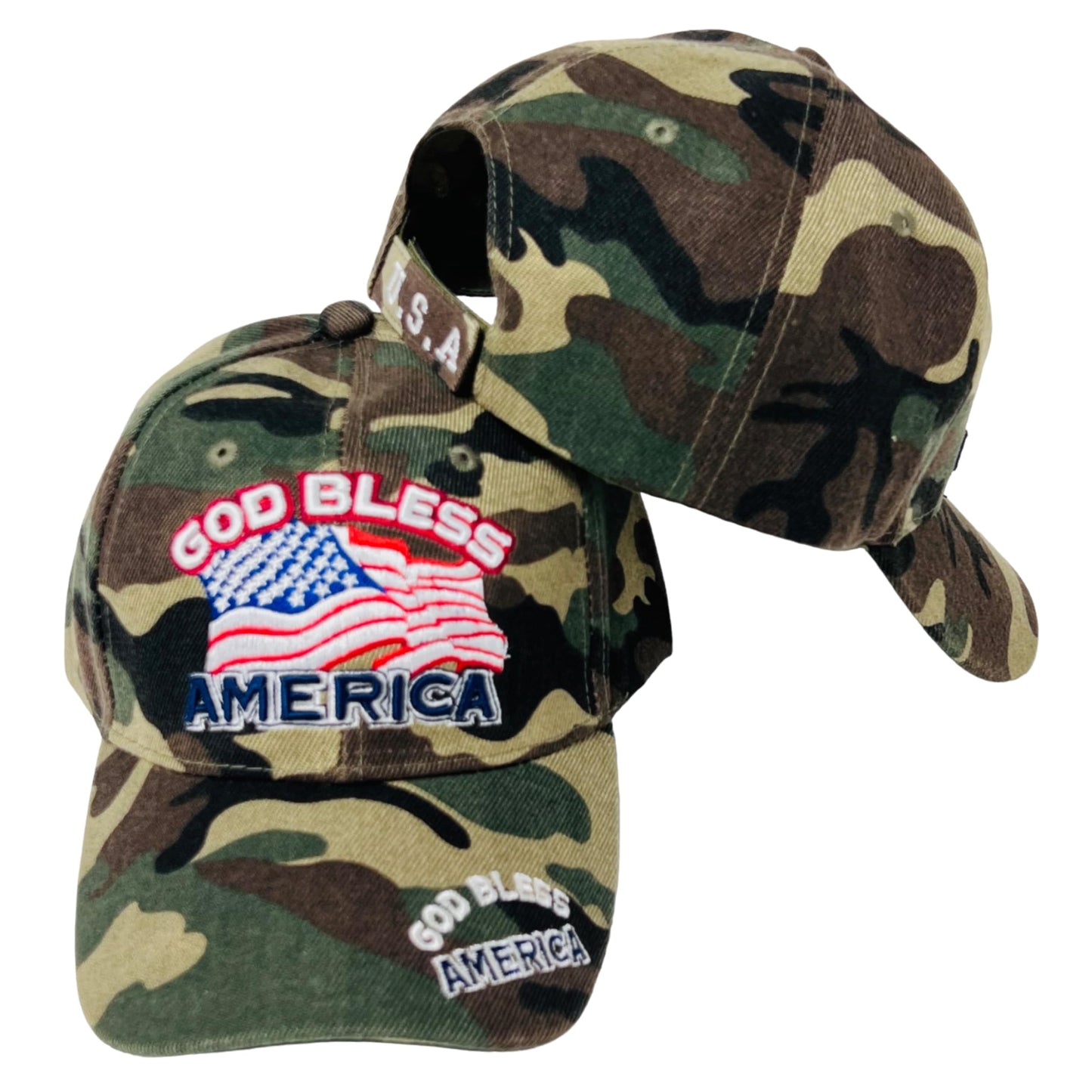 Roytrense Unisex Americana Adjustable Baseball Cap
