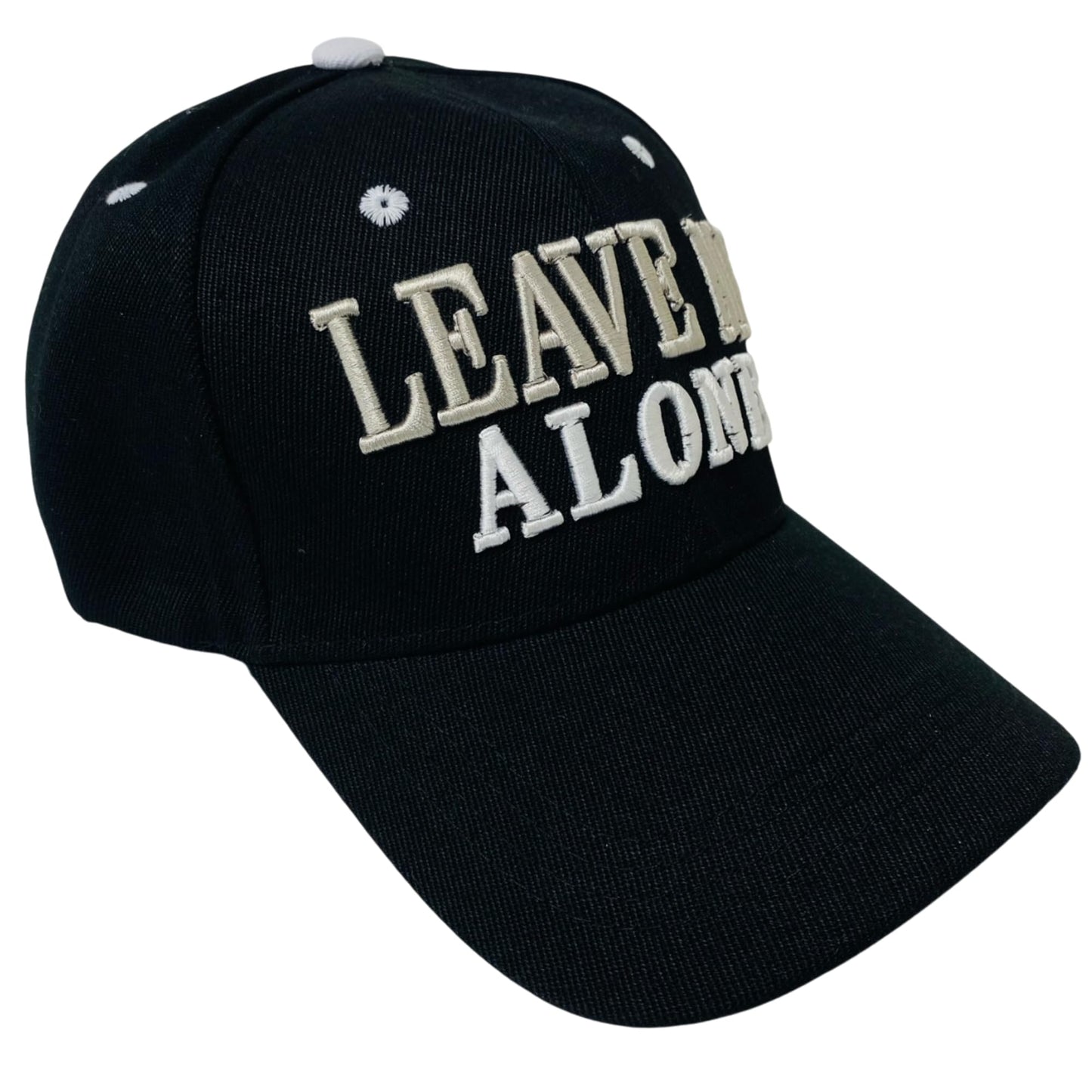Unisex Embroidered Novelty Leave Me Alone Baseball Cap