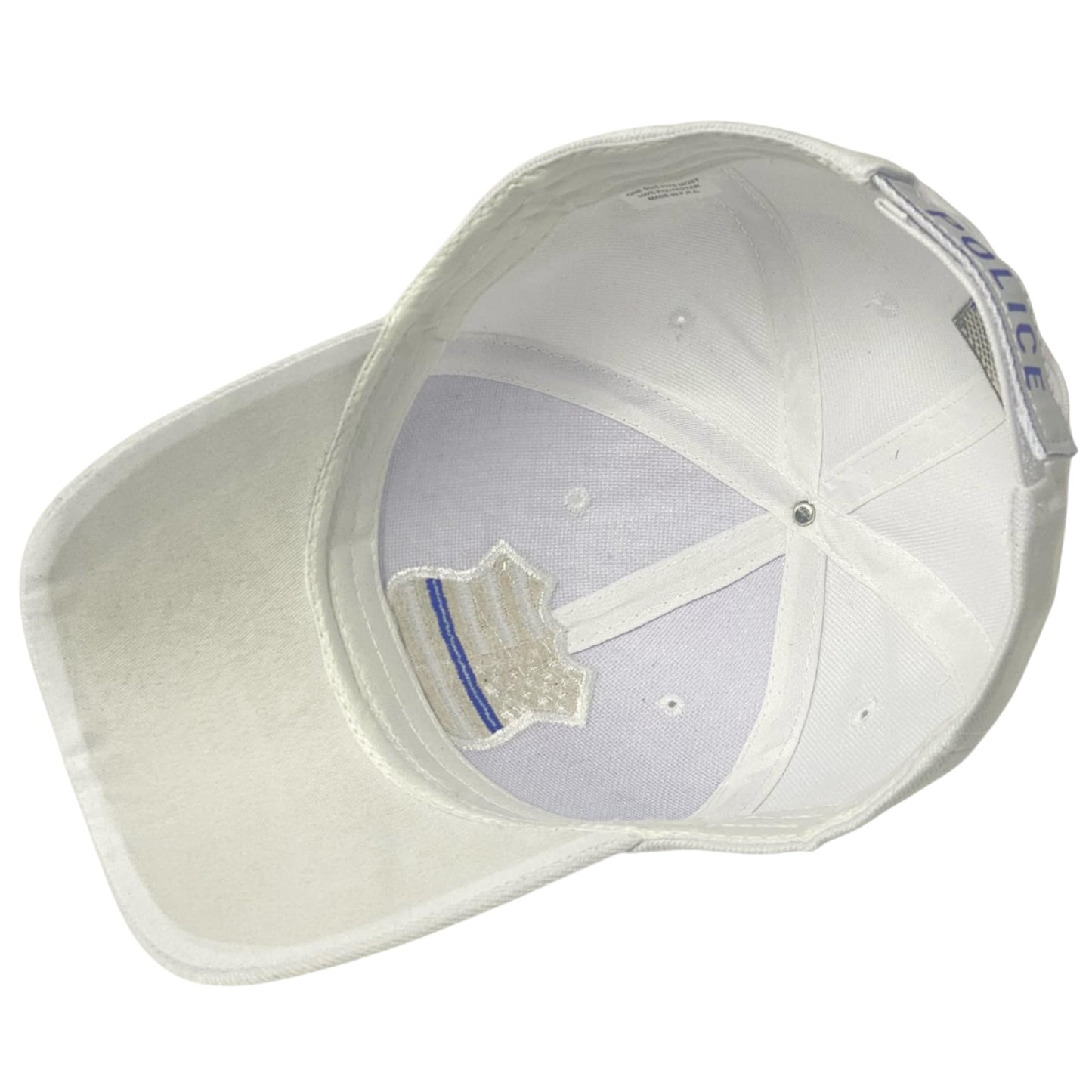 Roytrense Unisex Embroidered Blue Line Badge Baseball Cap – Patriotic Law Enforcement Support Hat