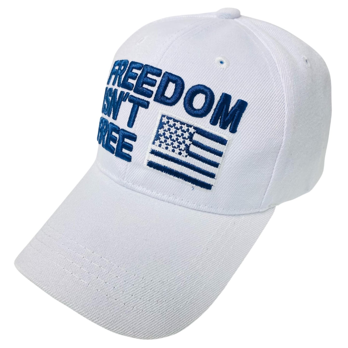 Roytrense Unisex Embroidered Patriotic Freedom Isn’t Free Baseball Cap