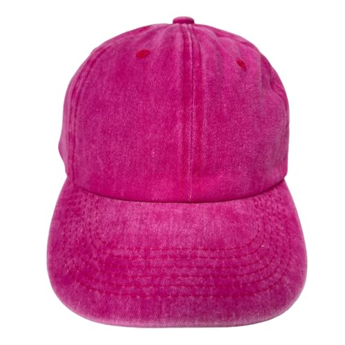 Roytrense Unisex 100% Cotton Washed Low Profile Dad Hat - Adjustable Baseball Cap for Outdoor Activities