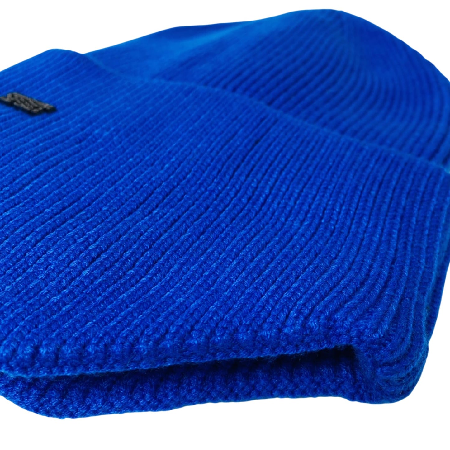 Super Soft Plush-Lined Solid Color Knitted Sport Cuffed Hat with Ear Cover