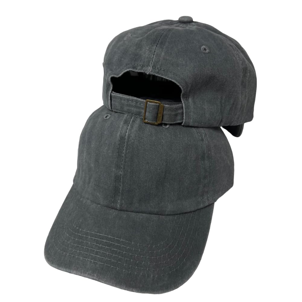 Roytrense Unisex 100% Cotton Washed Low Profile Dad Hat - Adjustable Baseball Cap for Outdoor Activities