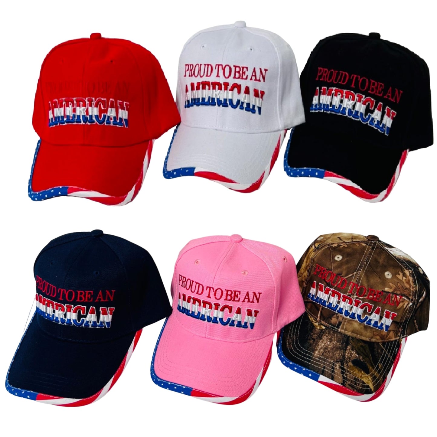 Roytrense Unisex Americana Adjustable Baseball Cap