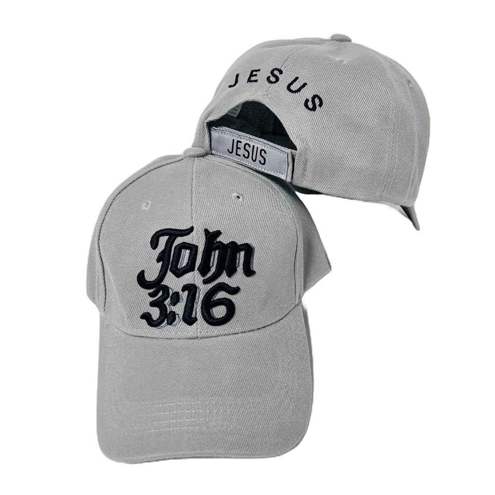 John 3:16 - Unisex Religious 3D Embroidered Baseball Cap