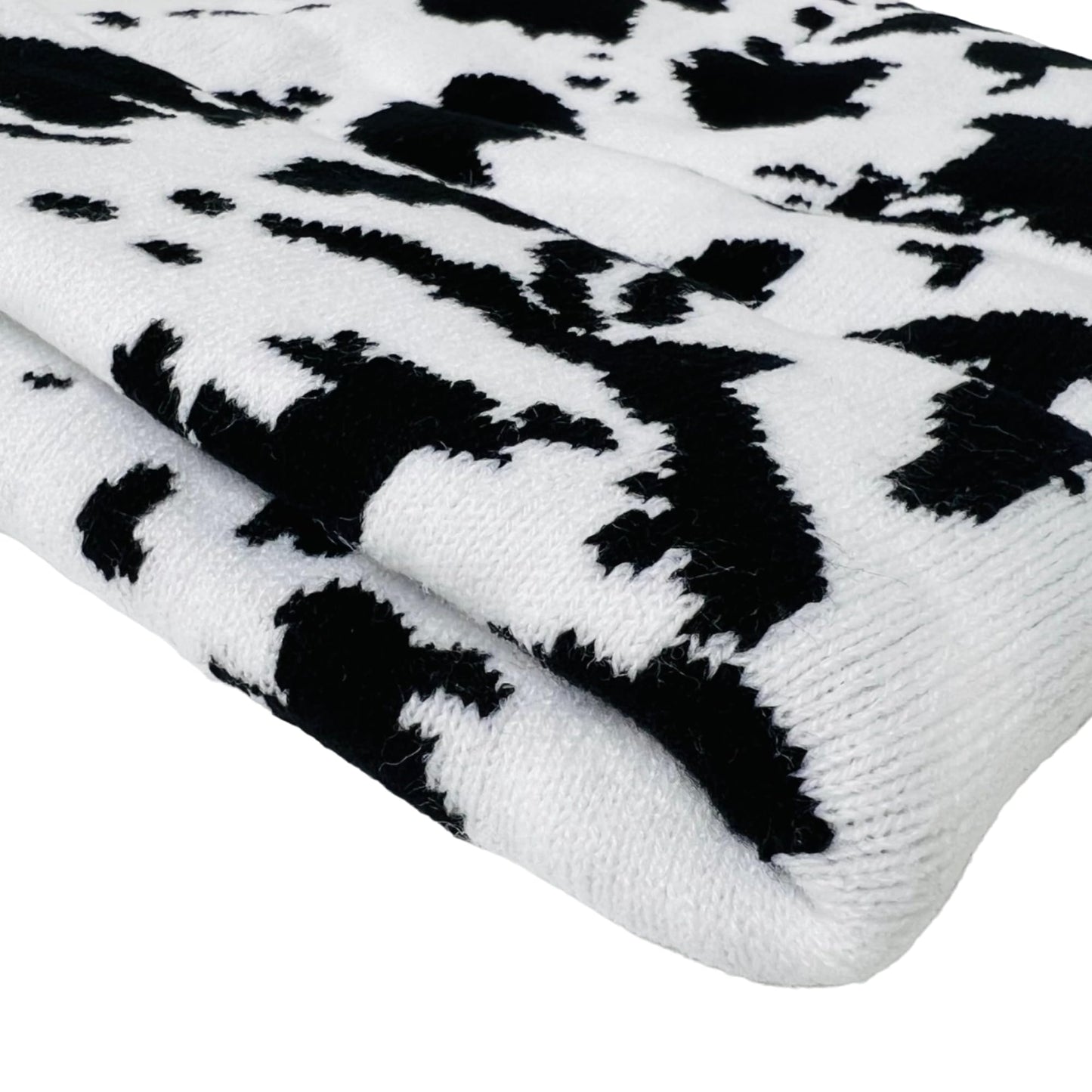Child Unisex Animal Print Winter Knit Beanie