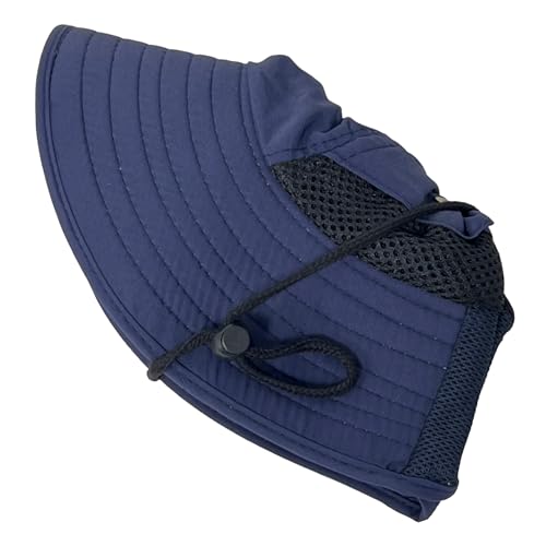 Packable and Adjustable Mesh Boonie Sun Hat with Mesh Neck Flap