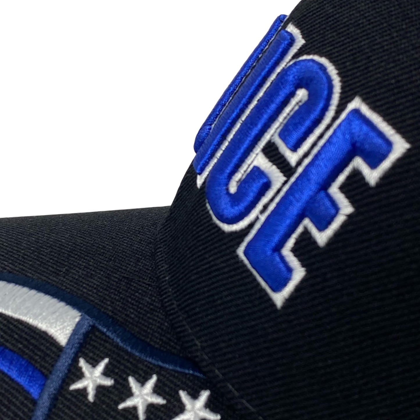 Roytrense Unisex Embroidered Police Baseball Cap – Blue Line Flag Embroidered Bill