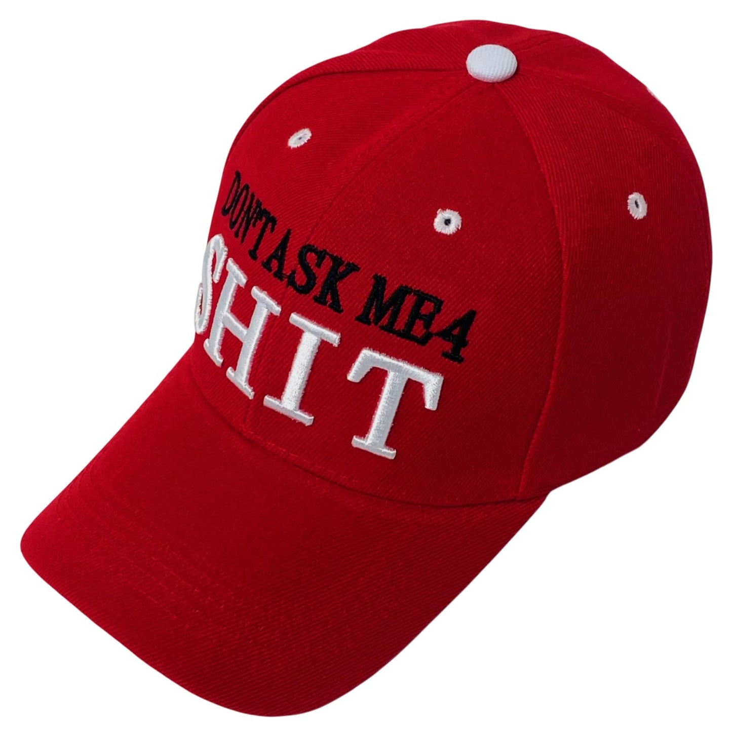 Funny Unisex Embroidered Don't Ask Me 4 Shit Novelty Baseball Cap