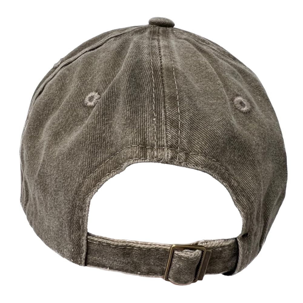 Roytrense Unisex 100% Cotton Washed Low Profile Dad Hat - Adjustable Baseball Cap for Outdoor Activities